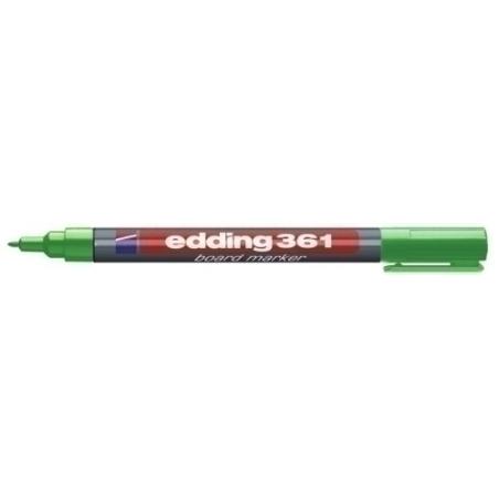 ROTUL.PIZAR.EDDING 361 VERDE - Pack de 10 unidades