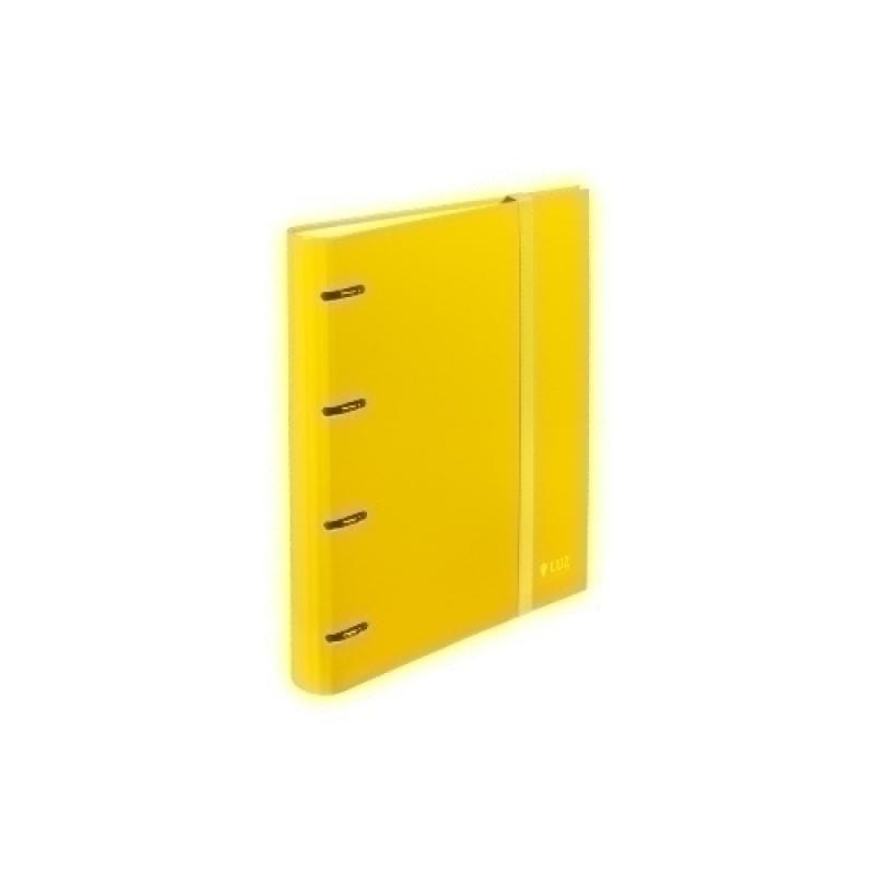 CARPEBLOC CARCH.LUZ A4 4AN.120 H AMARILL - Pack de 2 unidades
