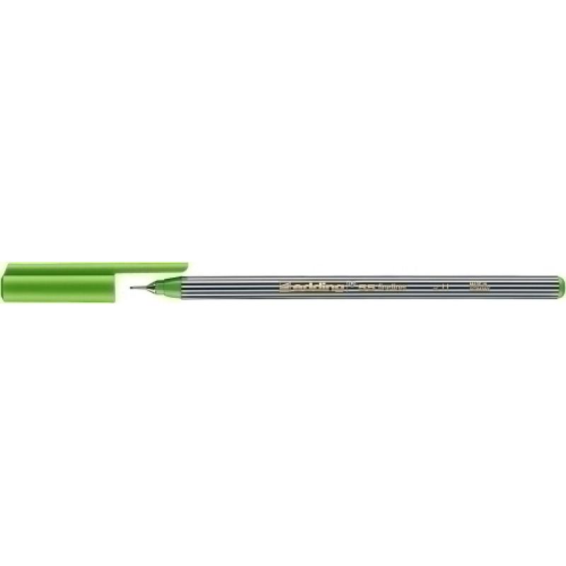ROTUL.EDDING 55 FINEPEN VERDE CLARO - Pack de 10 unidades