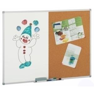 PIZARRA DOBLE USO 122x183 CORCHO+BLANCO