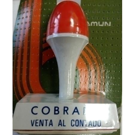 SELLO MANUAL COBRADO VENTA AL CONTADO - Pack de 6 unidades
