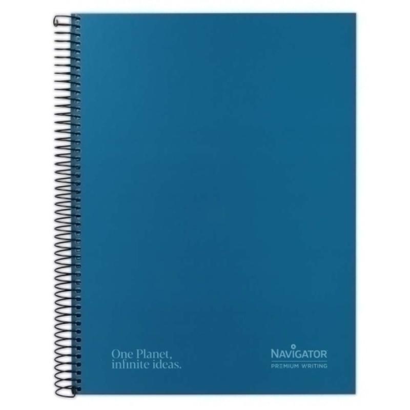 BLOC NAVIGATOR A4 80h HZ AZUL - Pack de 5 unidades
