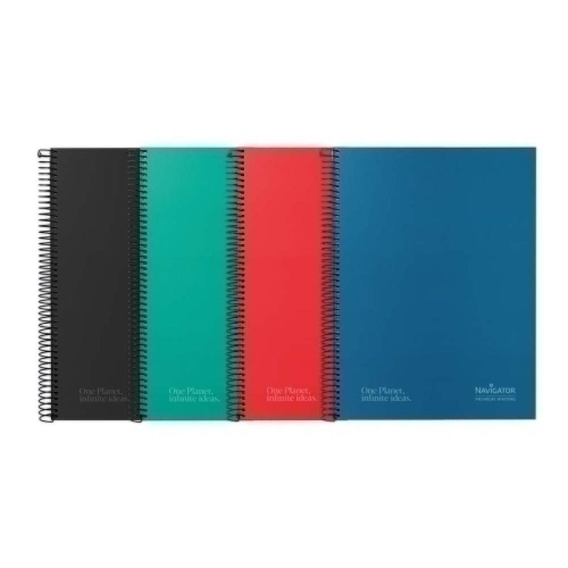 BLOC NAVIGATOR A4 80h HZ SURTIDO - Pack de 5 unidades
