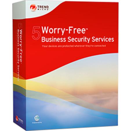 Worry-Free Business Security Services 5, RNW, 51-100u, 1Y, ML Renovación Plurilingüe 1 año(s)