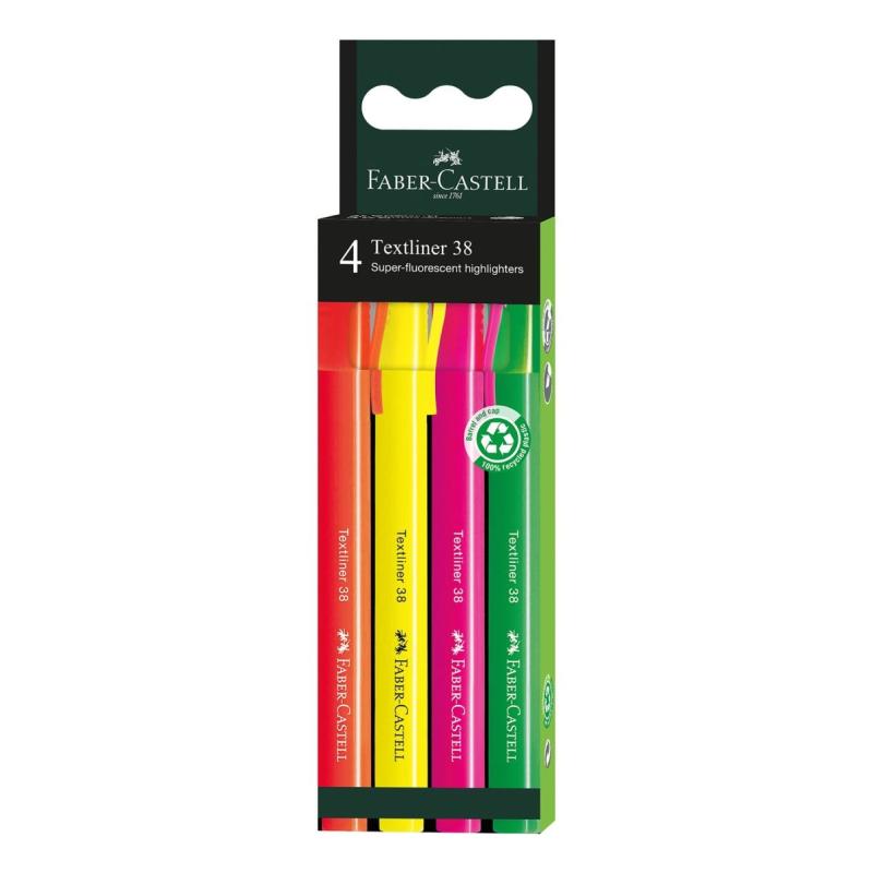 157774 marcador 4 pieza(s) Multicolor