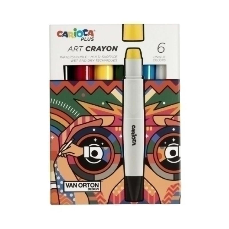 CERAS PASTEL CARIOCA PLUS C/6