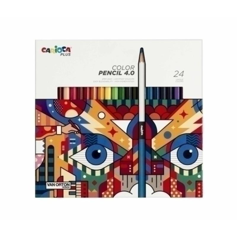 LAPICES COLOR CARIOCA PLUS CAJA 24