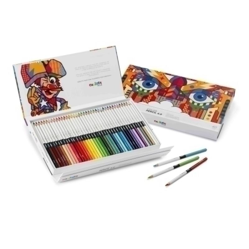 LAPICES COLOR CARIOCA PLUS CAJA 40