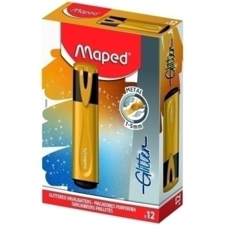 ROTUL. FLUOR MAPED GLITTER ORO