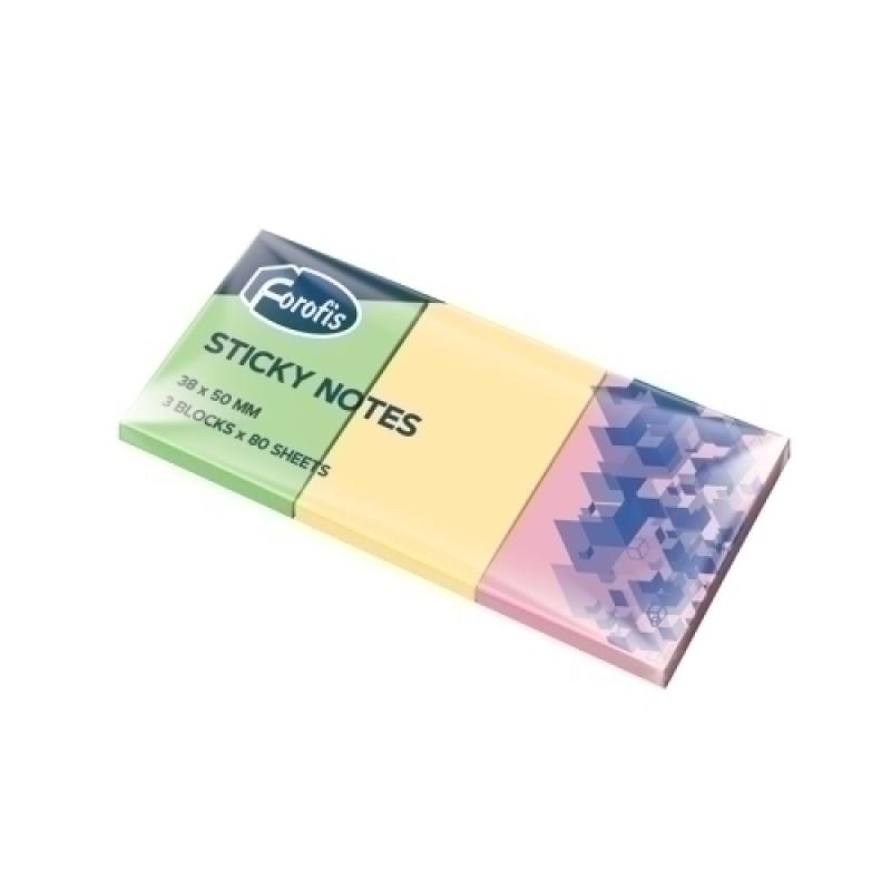 TACO NOTAS FOROFIS 80h 38x50 NEON PACK 3 TACO NOTAS FOROFIS 80h 38x50 NEON PACK 3