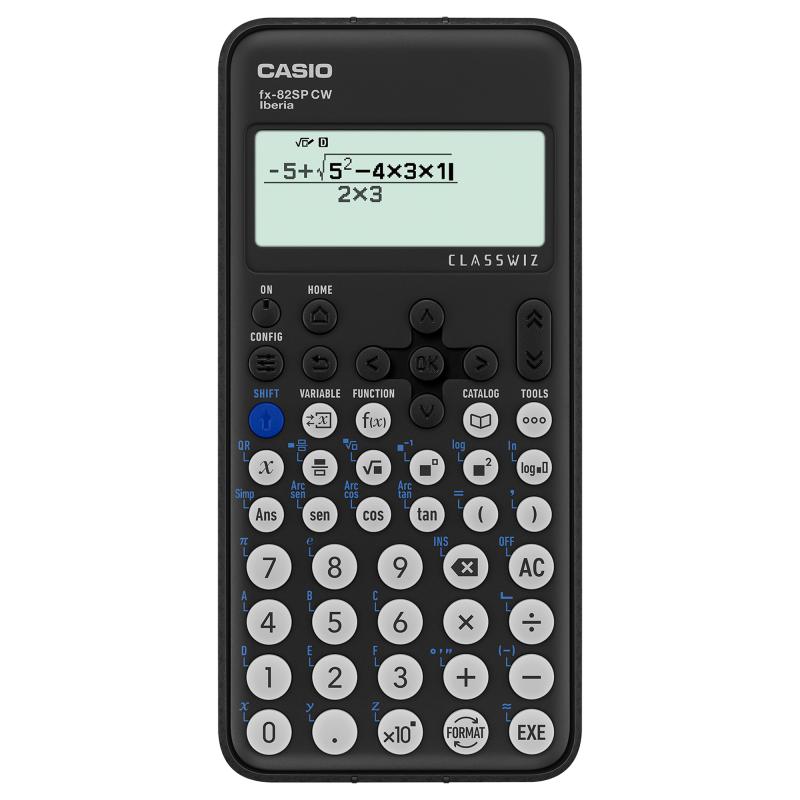 FX-82SPX CW calculadora Bolsillo Calculadora científica Negro
