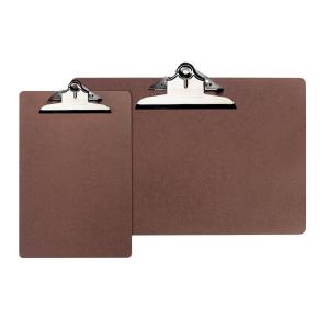 Hardboard Clipboard organizador personal PVC Marrón