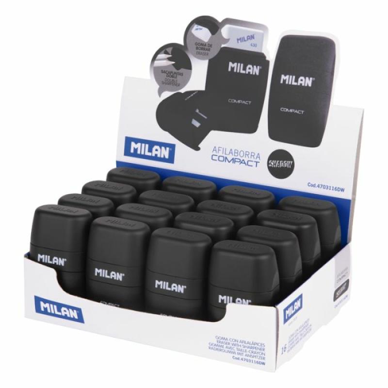 Shadow Sacapuntas manual Negro 4703116DW Pack 1 Unid