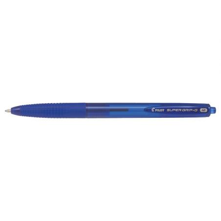 Super Grip G Azul Clip-on retractable ballpoint pen Medio 4902505524424 1 pieza