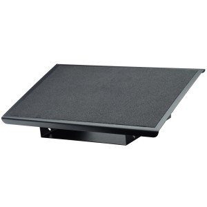 Fellowes 8064101 soporte para el apoyo de pies Negro