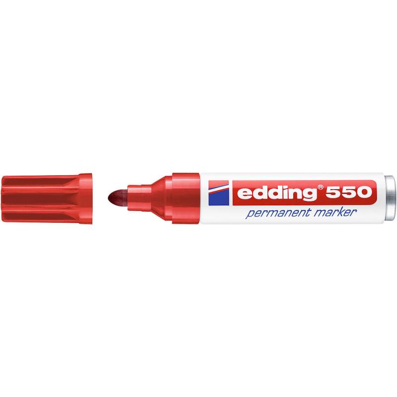 550 marcador permanente Rojo 1 pieza 4-550 002