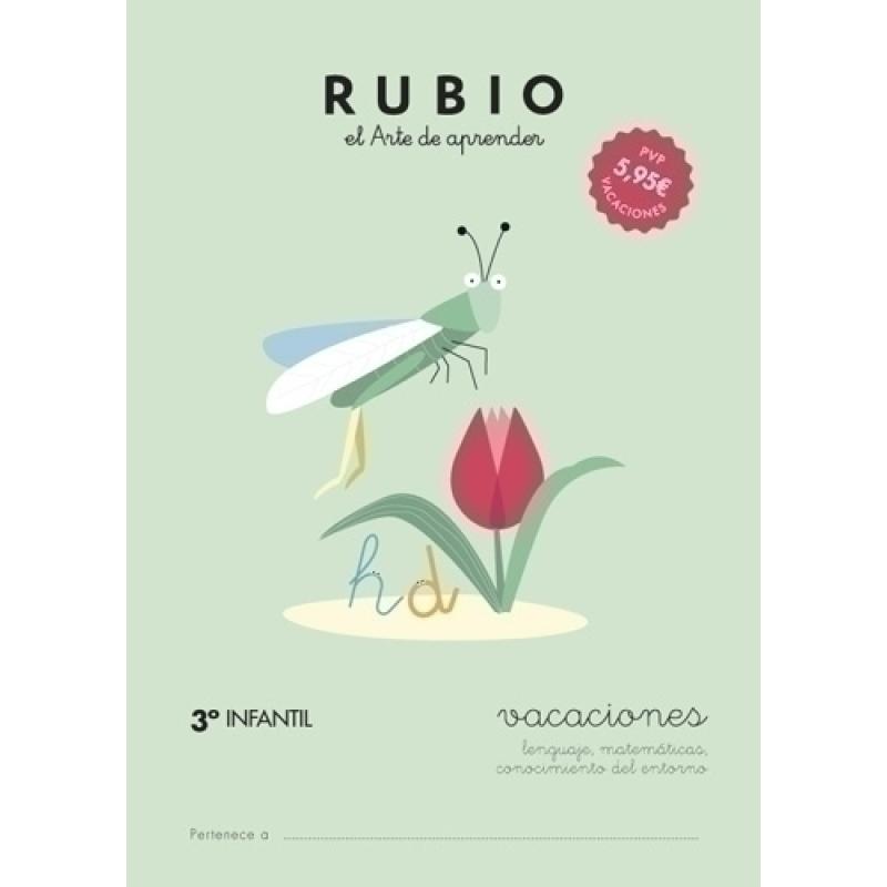 CUADERNO RUBIO A4 VACACIONES 3º ED. INF. - 1 unidad VAC3I