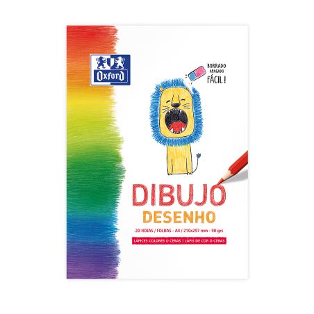400147935 cuaderno y block A4 20 hojas Marrón, Verde, Rojo, Blanco - Pack de 5 unidades
