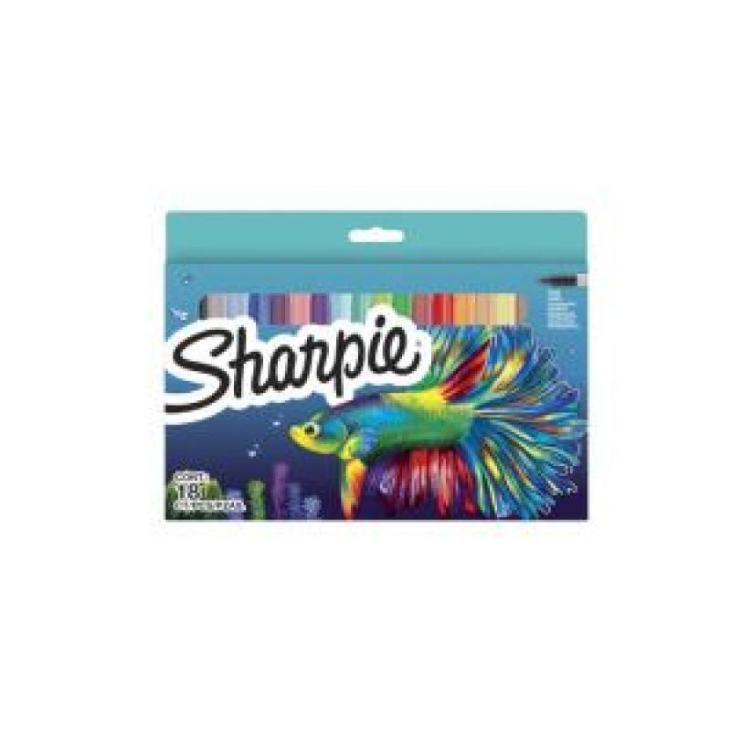 Rotuladores permanentes Special Edition Fish Fine 18 piezas