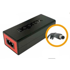 appA01 adaptador e inversor de corriente Interior 90 W Negro, Rojo