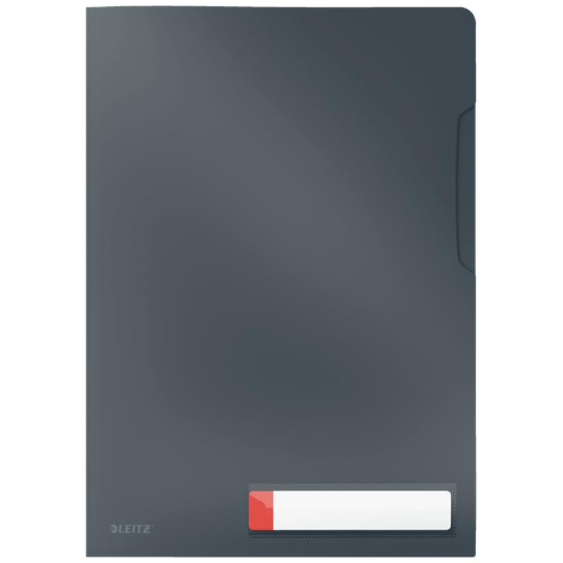 47080089 carpeta Polipropileno (PP) Negro A4 - Pack de 12 unidades
