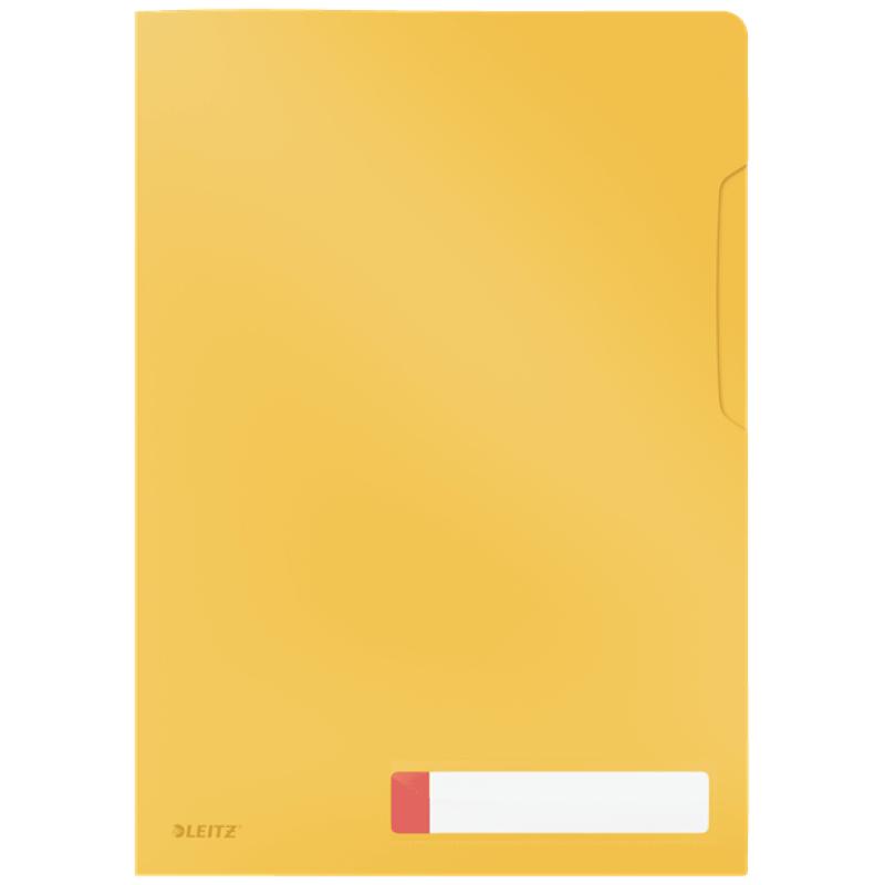 47080019 carpeta Polipropileno (PP) Amarillo A4 - Pack de 12 unidades