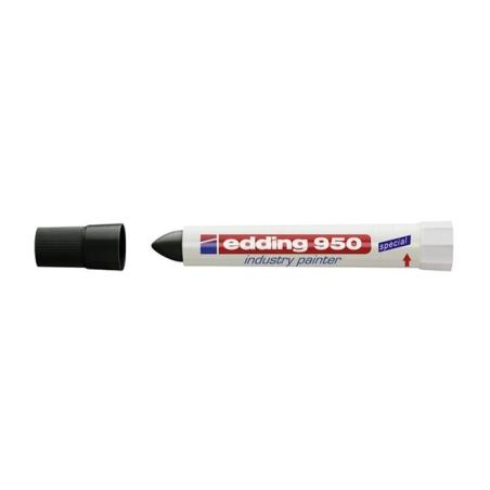 950 marcador permanente Punta de pincel Negro 12 pieza(s)