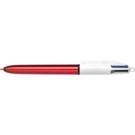 BOLIGRAFO 4 COL.BIC SHINE RED - 1 unidad 982877