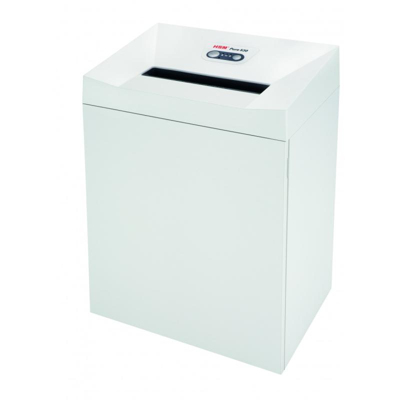 Pure 530 triturador de papel Corte en partículas 55 dB 30 cm Blanco