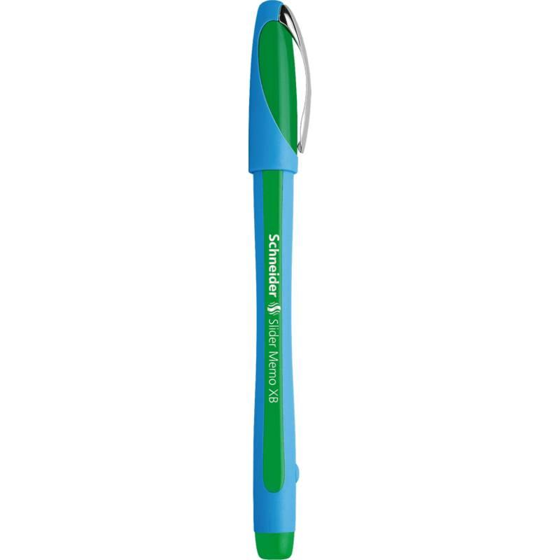 Slider Memo XB Verde Bolígrafo Extra-grueso 150204 - Pack de 10 unidades