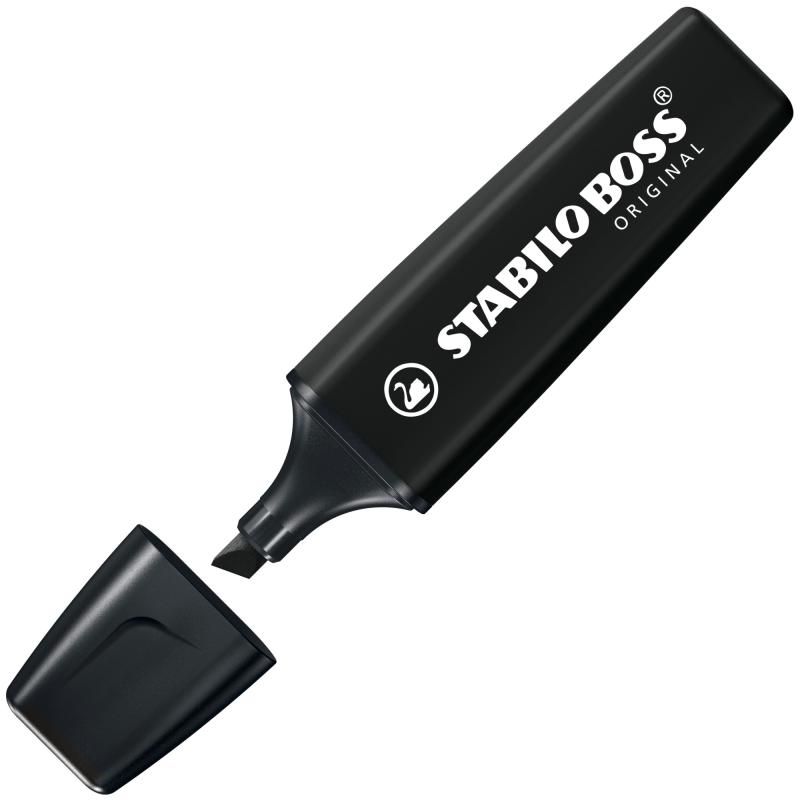 BOSS ORIGINAL marcador 1 pieza(s) Punta de cincel Negro 70/46
