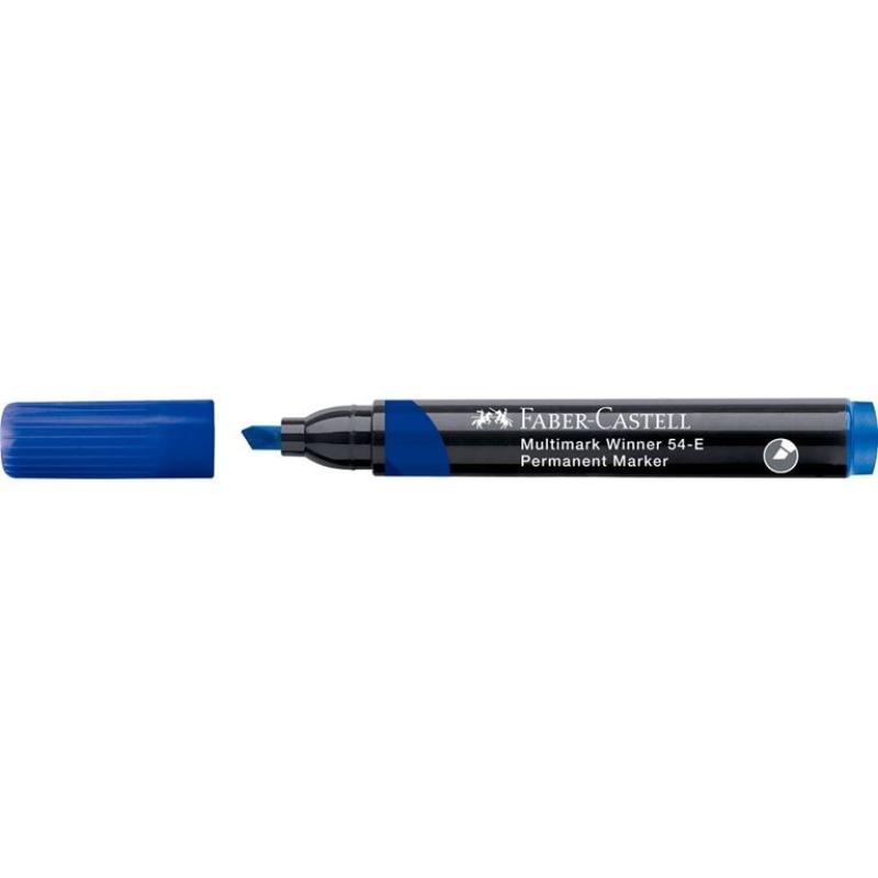 153151 marcador permanente Punta de cincel Azul
