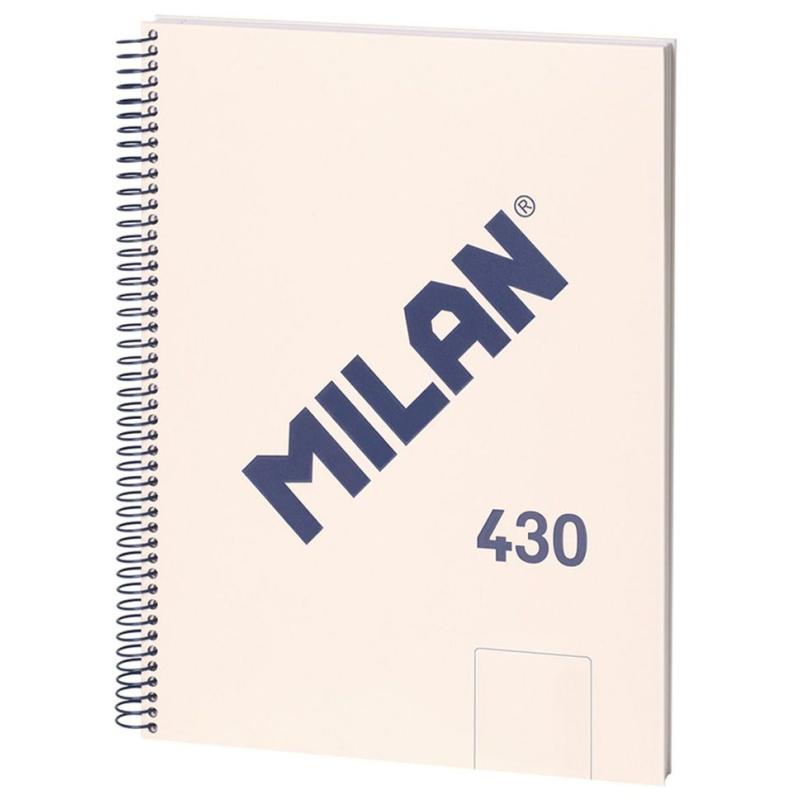 57141E80BG cuaderno y block A4 80 hojas Beige - Pack de 3 unidades