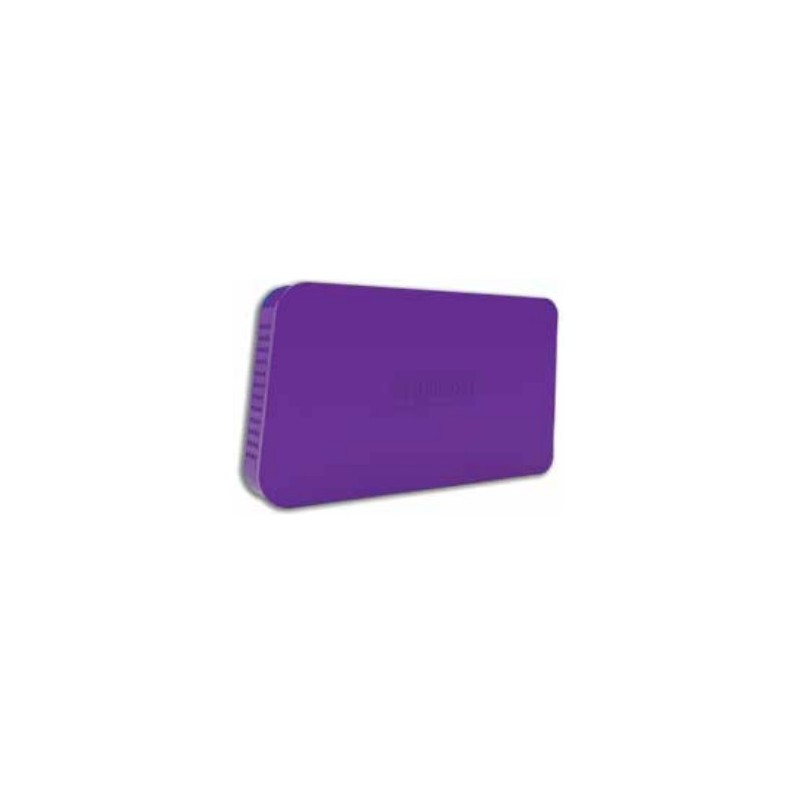 appHDD06 Púrpura 2.5" USB con suministro de corriente