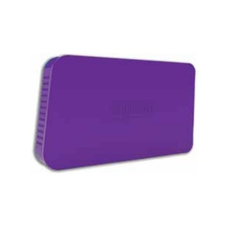 appHDD06 Púrpura 2.5" USB con suministro de corriente