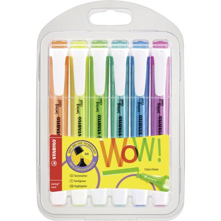 swing cool Pastel marcador 6 pieza(s) Punta de cincel 275/6-3 - Pack de 5