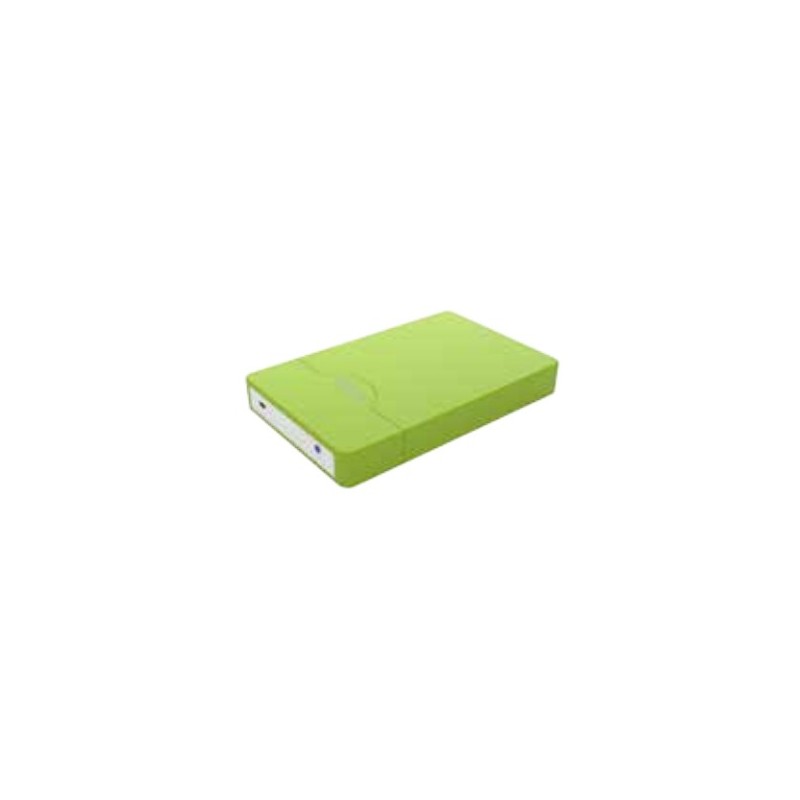 appHDD09GP Verde 2.5" USB con suministro de corriente