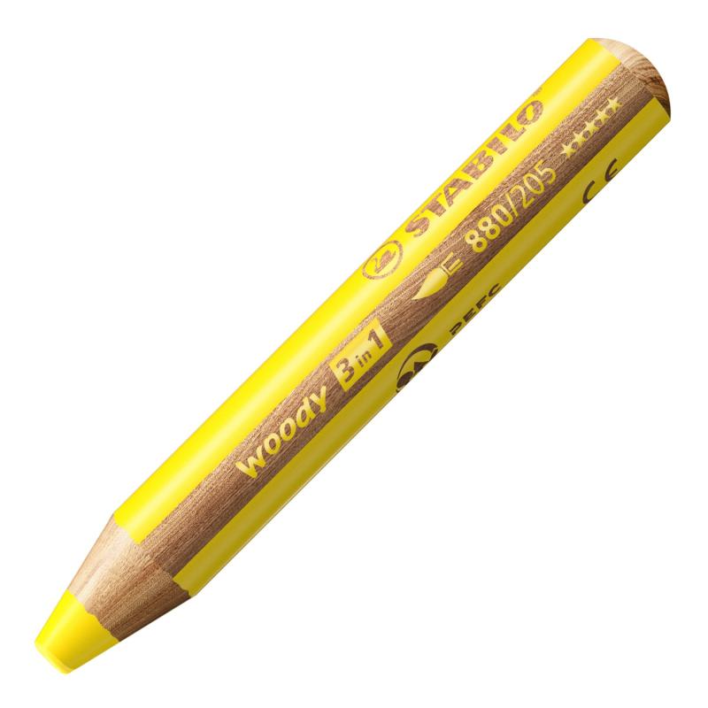 woody 3 in 1 Amarillo 880/205 - Pack de 5 pieza(s)