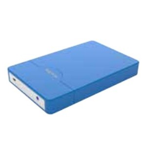 appHDD09LB Azul 2.5" USB con suministro de corriente