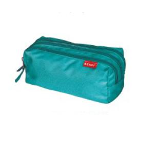 400195237 caja de lápices Estuche suave Poliéster Turquesa 400195237 - Pack de 5 unidades