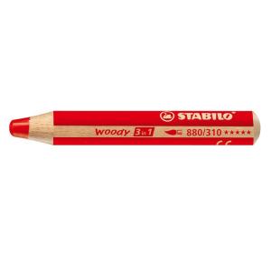 woody 3 in 1 Rojo 880/310 - Pack de 5 unidades