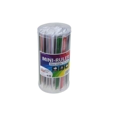 REGLA COLORLINE 15 CM SURTIDO BOTE 40