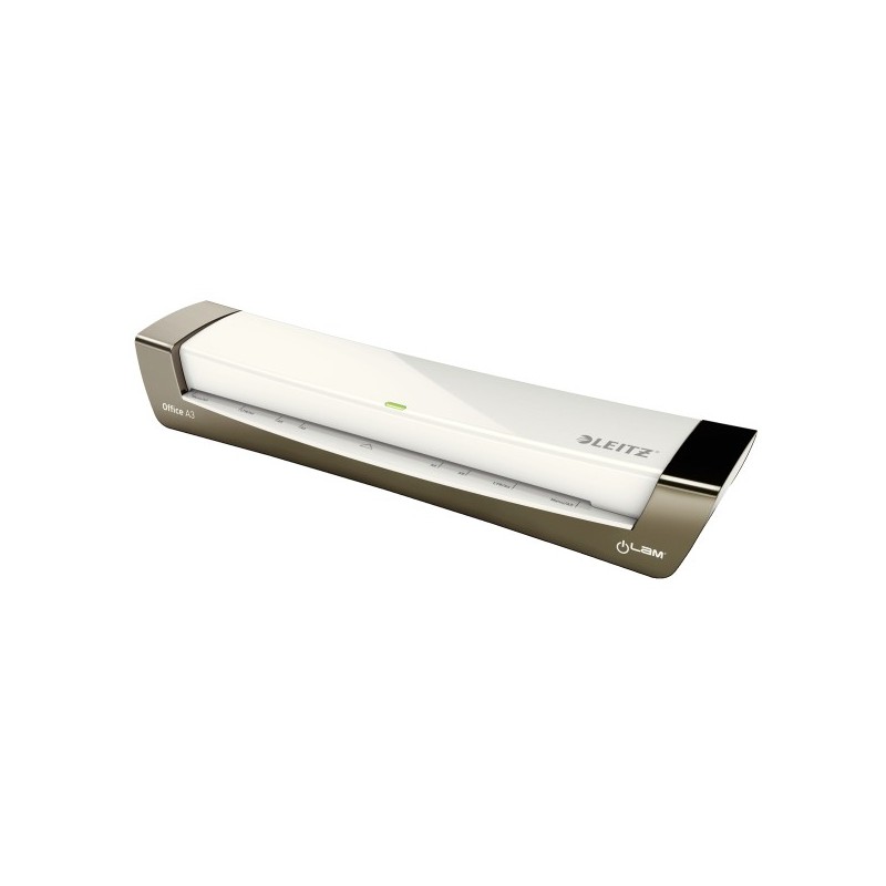 Leitz iLAM Laminator Office A3 Laminadora térmica 400 mm min Plata, Blanco