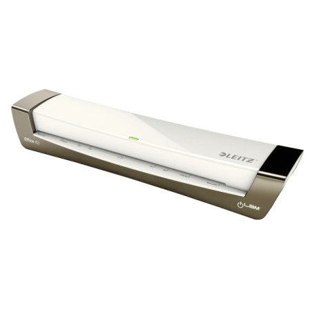 Leitz iLAM Laminator Office A3 Laminadora térmica 400 mm min Plata, Blanco
