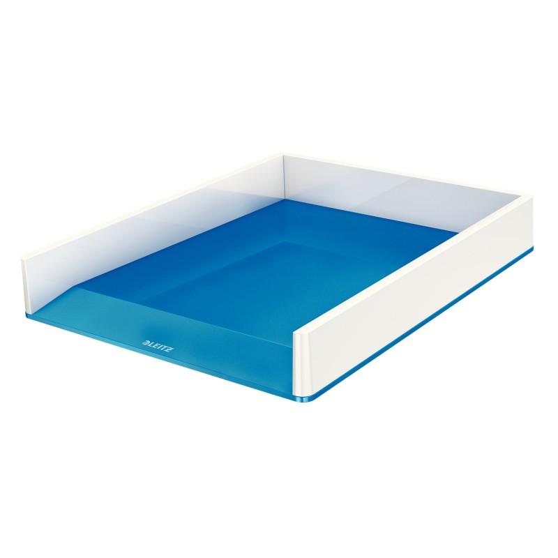 Leitz WOW Poliestireno Azul, Metálico