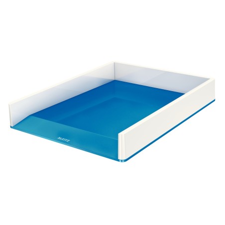 Leitz WOW Poliestireno Azul, Metálico
