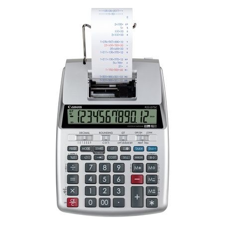 Canon P23-DTSC calculadora Escritorio Calculadora de impresión Plata