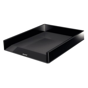 Leitz 53610095 bandeja de escritorio organizador Poliestireno Negro