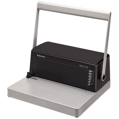 Fellowes Encuadernadora de Espiral Metálico Metal 100