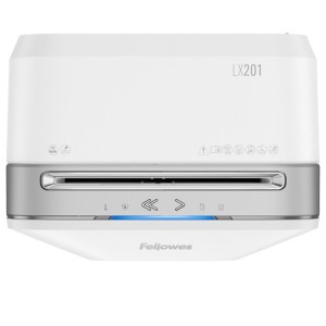 Fellowes Powershred LX201 triturador de papel Microcorte 23 cm Blanco
